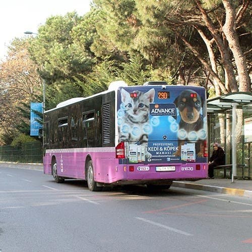Otobüs Superback reklam alanı | ThaB Media